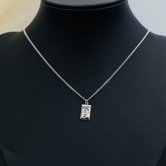 Lucky Silver Necklace WNI036