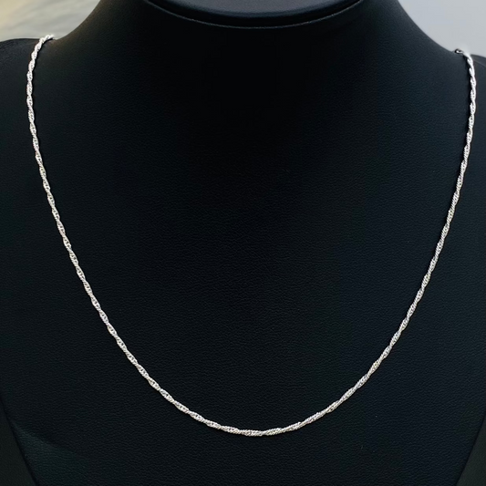 Womens Singapore Silver Chain WCS08