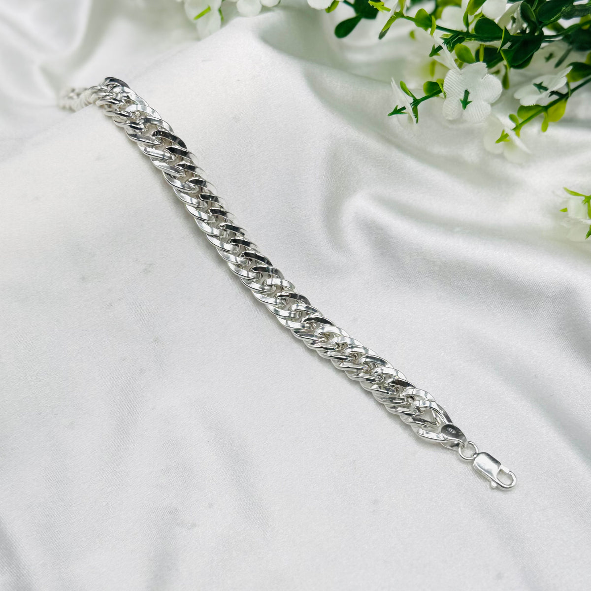 Men’s 925 Silver Miami Cuban Link bracelet MBP57