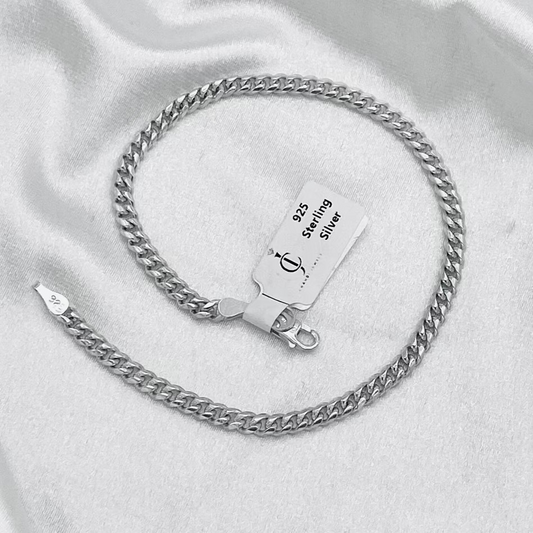 Mens Silver Bracelet MBP22