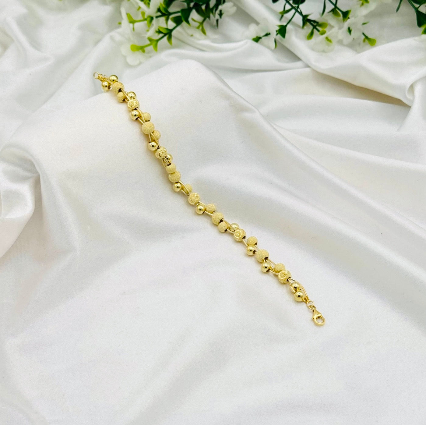 Women Gold Plated Bracelet In 925 Sterling Silver WBI04