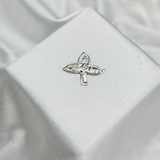 Pure Silver Shivji Bel Patar Leaf (Bilva leaf) TSI11