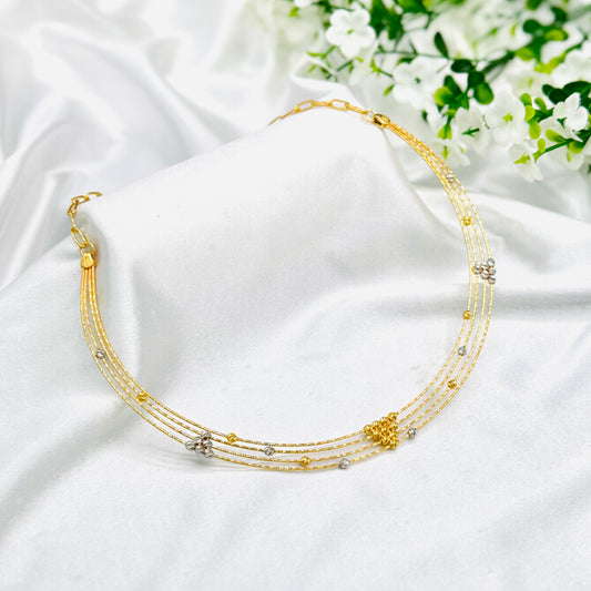 Women Multiple Layer Hasli Necklace WHN03