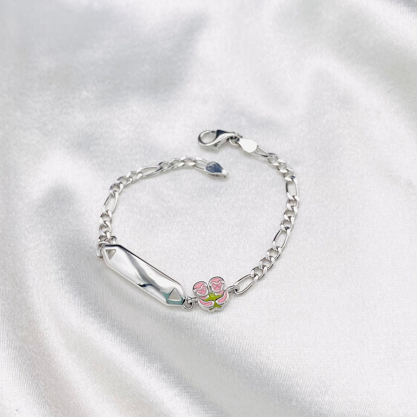Baby Girl 925 Silver Chain Bracelet BBS05