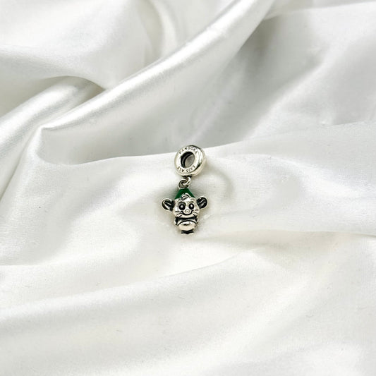 Pandora Disney x Pandora Gus Mouse Dangle Sterling Silver Charm PDC138