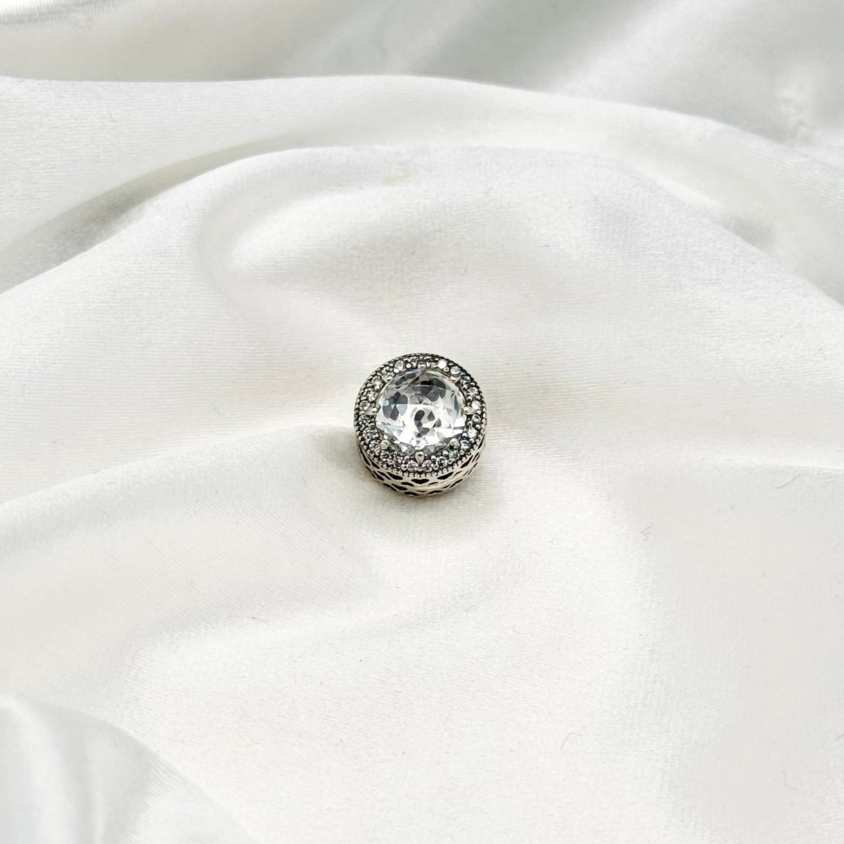 Pandora Radiant Heart Sterling Silver Clip Charm PDC146