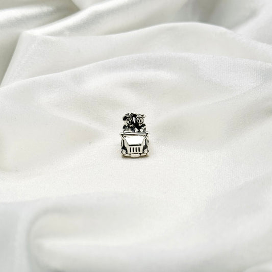 Pandora Disney Mickey & Minnie Vintage Car Charm in Sterling Silver PDC153