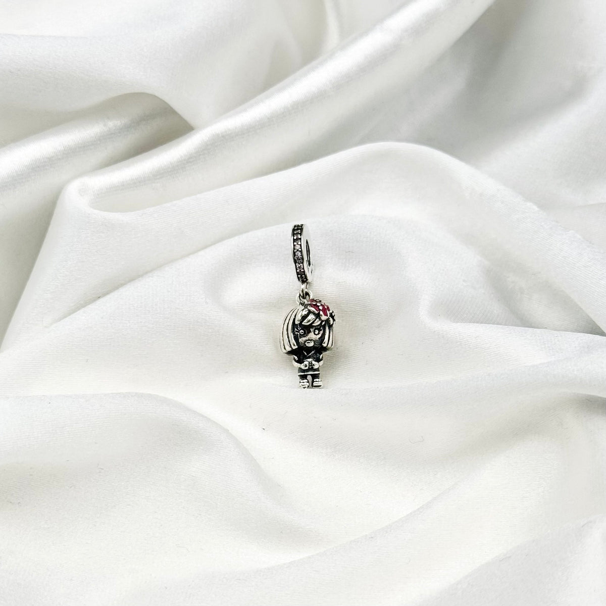 Pandora Chinese Flower Girl Charm in Sterling Silver PDC161