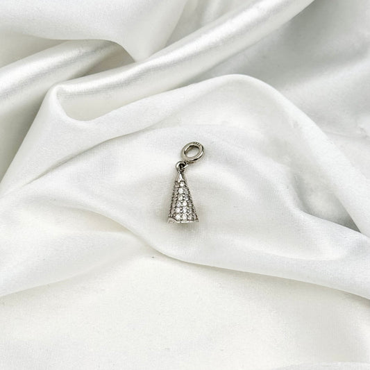 Pandora Look- alike Bell Charm Charm in Sterling Silver PDC168