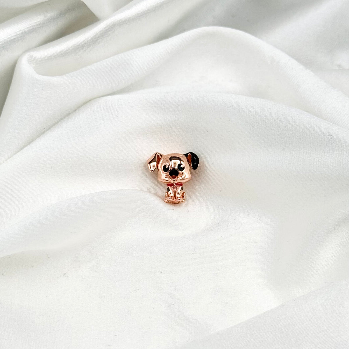 Pandora Disney 101 Dalmatians Patch Charm in Sterling Silver PDC174