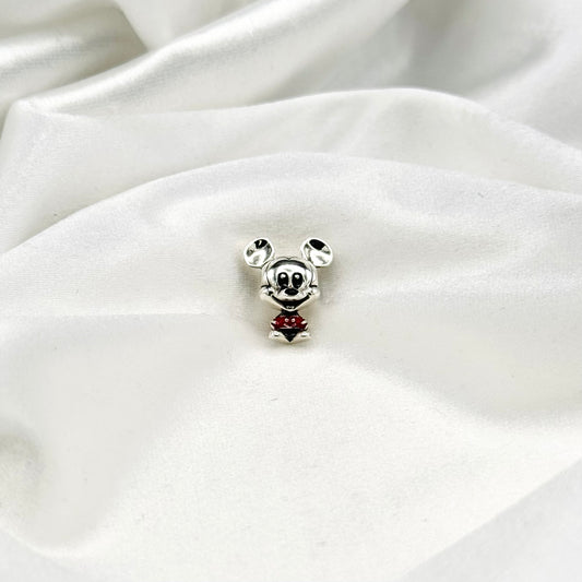 Pandora Disney Mickey Mouse Red Charm in Sterling Silver PDC184