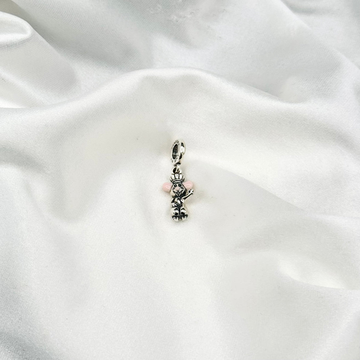 Pandora Disney Pixar Remy Dangle Charm in Sterling Silver PDC191
