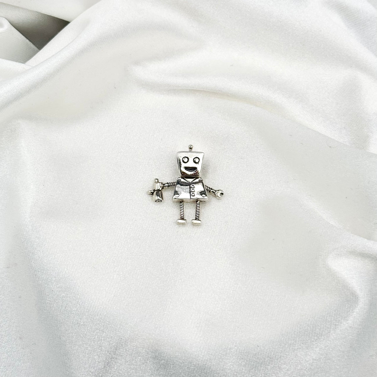 Pandora Rob BotCharm in Sterling Silver PDC197
