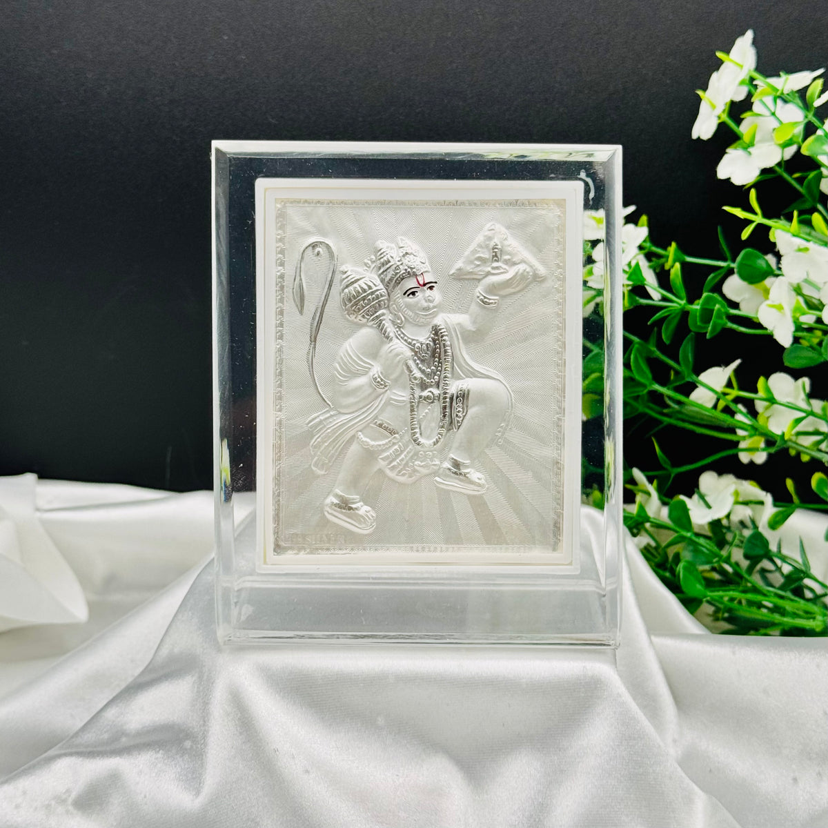 Hanuman Ji Gift Frame in 999 Silver PSF01