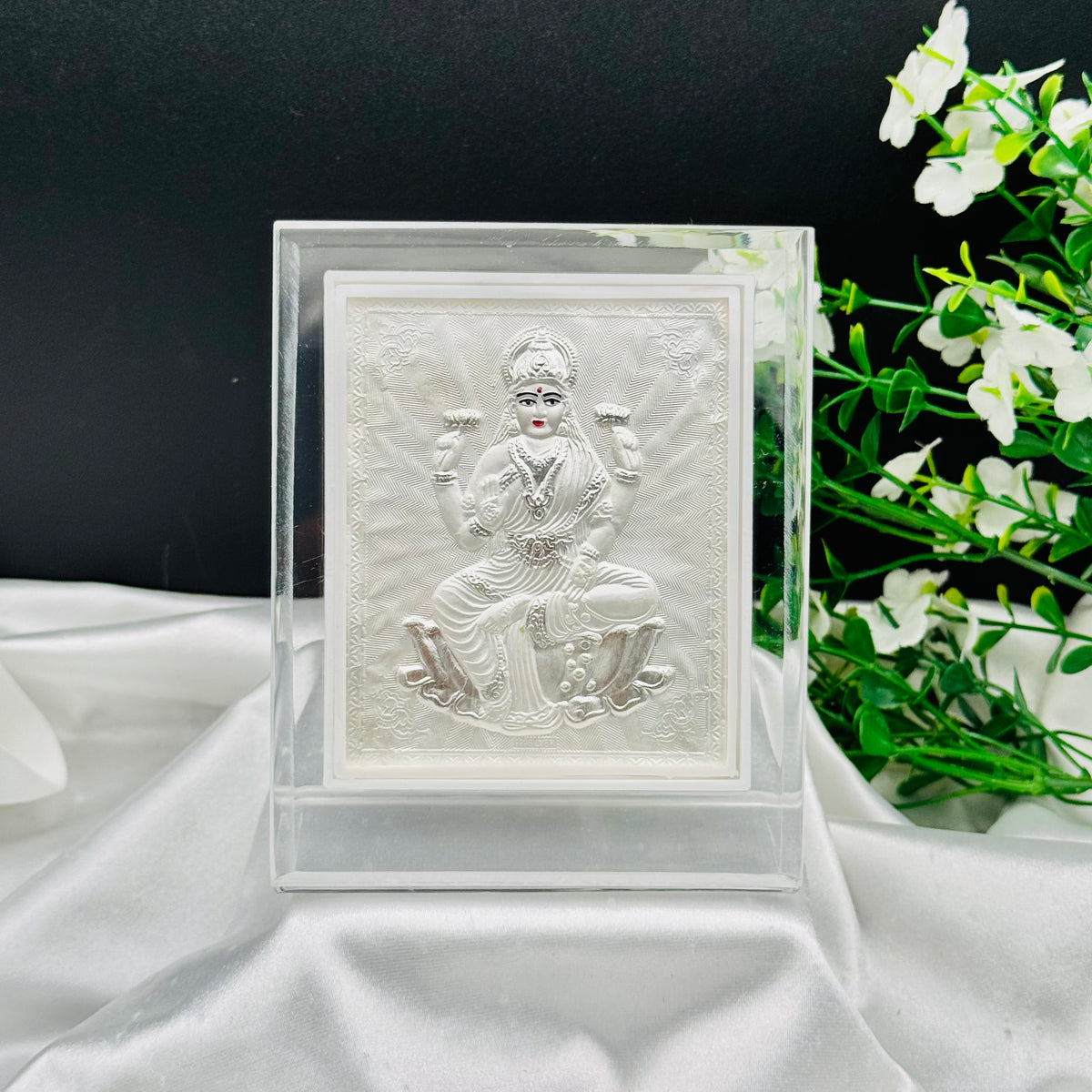 Laxmi Maa Gift Frame in 999 Silver PSF02