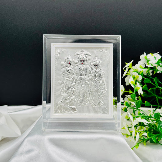 Ram Darbar Gift Frame in 999 Silver PSF08
