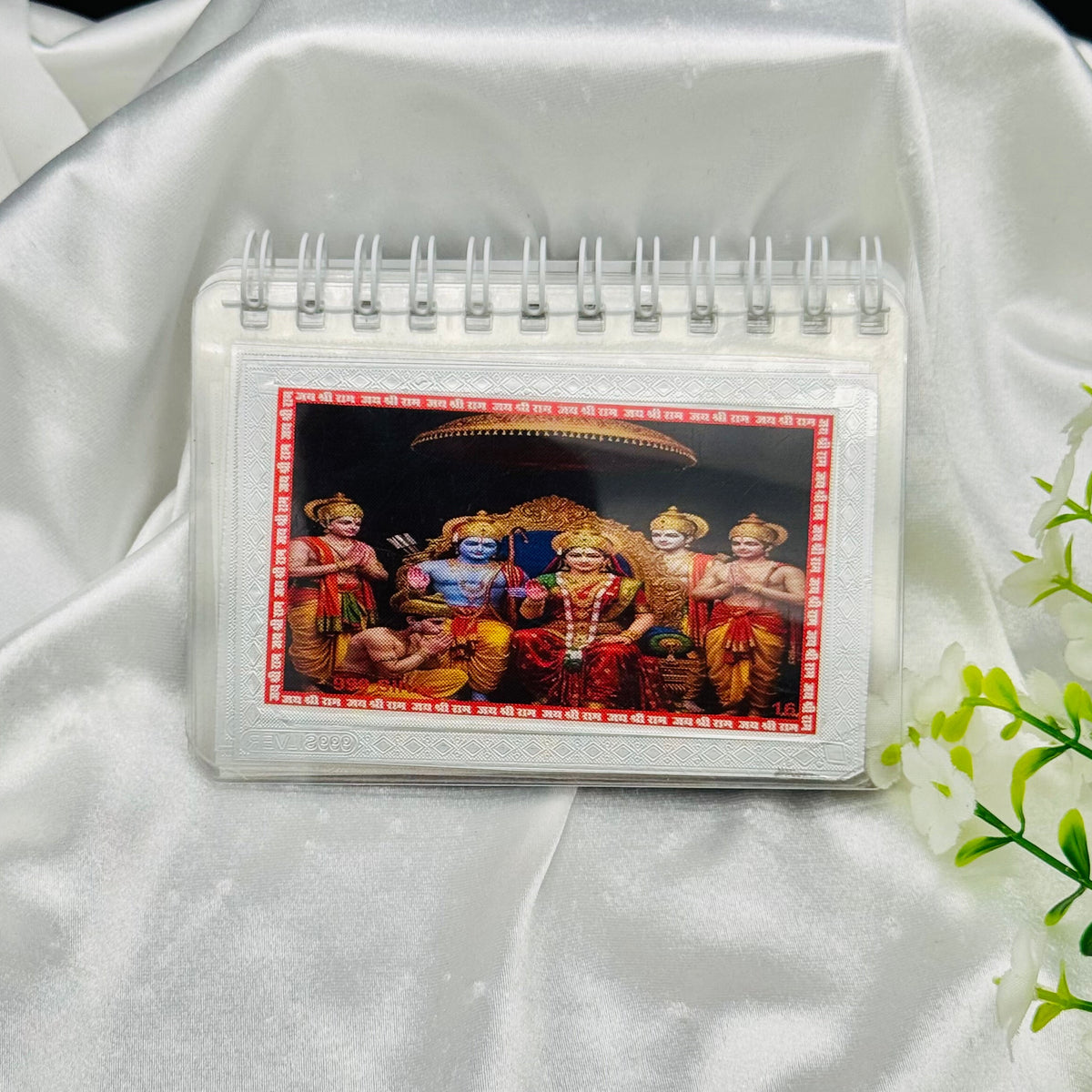 999 Silver Hanuman Chalisa Book (Small) TSI18