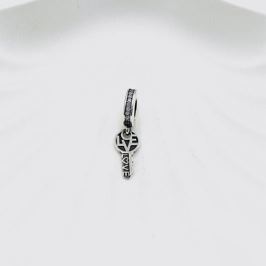 Pandora Keys with Love 925 Sterling Silver Charm PDC111