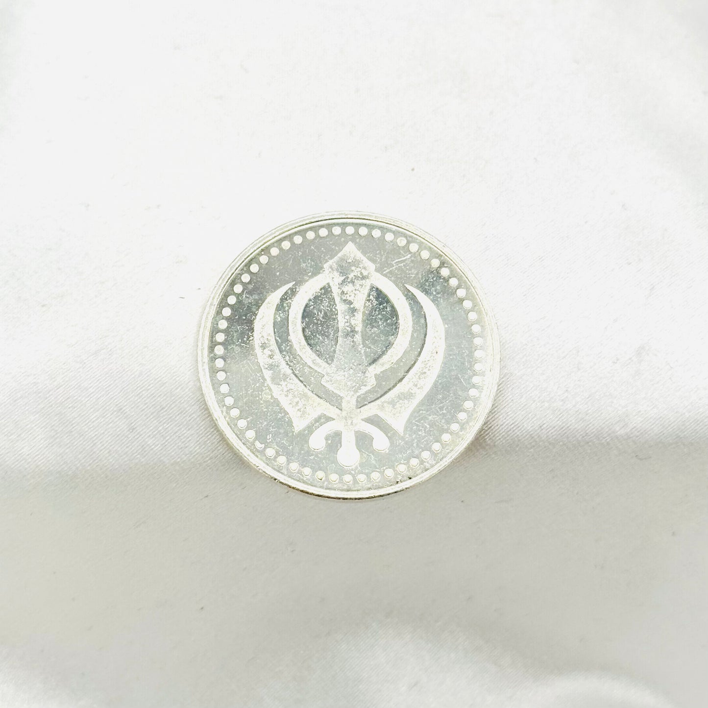 Guru Nanak Dev Ji Pure 999 Silver Coin 20 GMS  SCO07