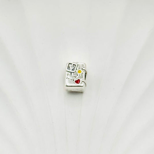 Travel Suitcase Pandora 925 Sterling Silver Charm PDC10