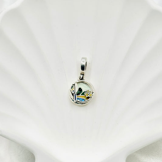 Love Brazil Pandora 925 Sterling Silver Charm PDC19