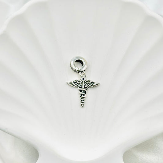 Doctor Wings Pandora 925 Sterling Silver Charm PDC20