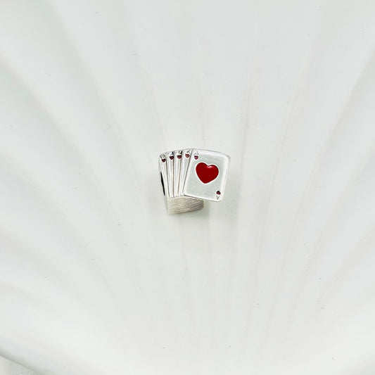 Cards Pandora 925 Sterling Silver Charm PDC28