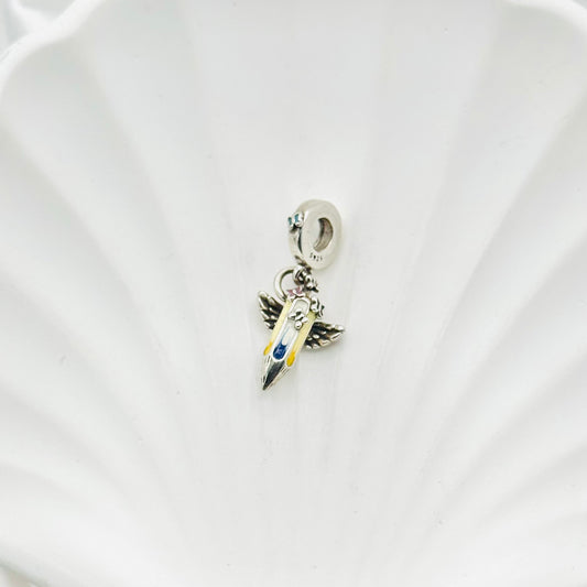 Flying pen Pandora 925 Sterling Silver Charm PDC40