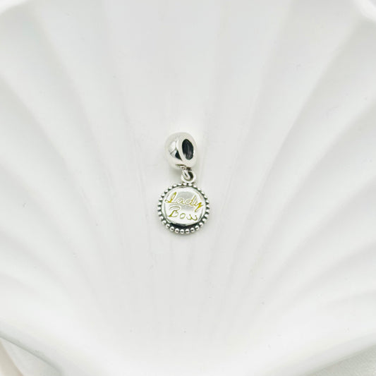 Lady Boss Pandora 925 Sterling Silver Charm PDC47