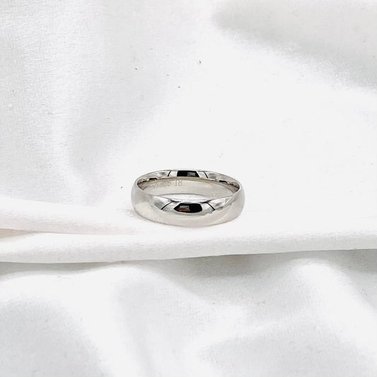 Unisex Plain bands In Sterling Silver URS41
