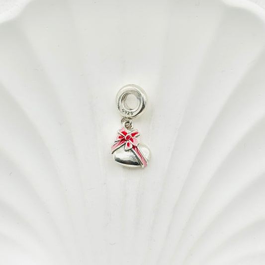 Gift Heart Pandora 925 Sterling Silver Charm PDC70