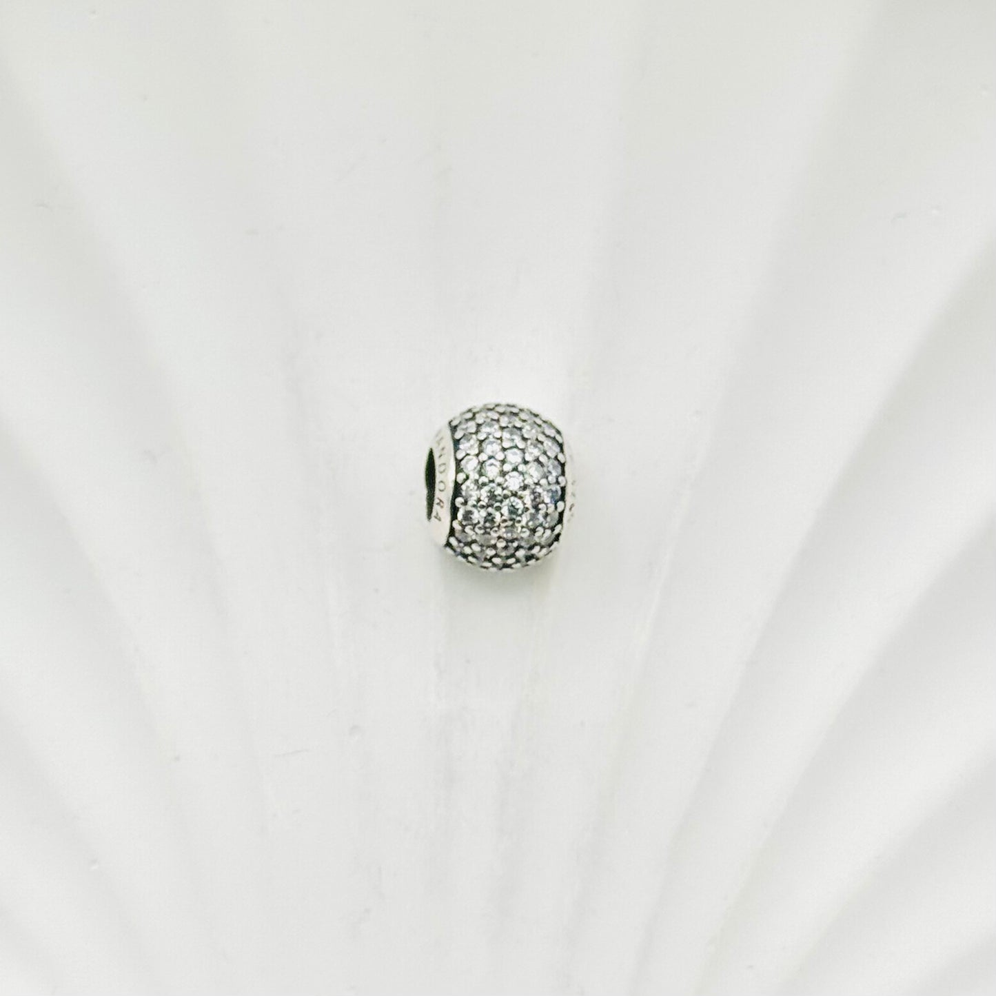 Diamond Ball Pandora 925 Sterling Silver Charm PDC72