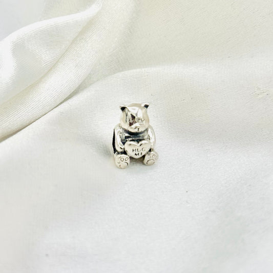 Disney Hug Me Bear Pandora 925 Sterling Silver Charm PDC100