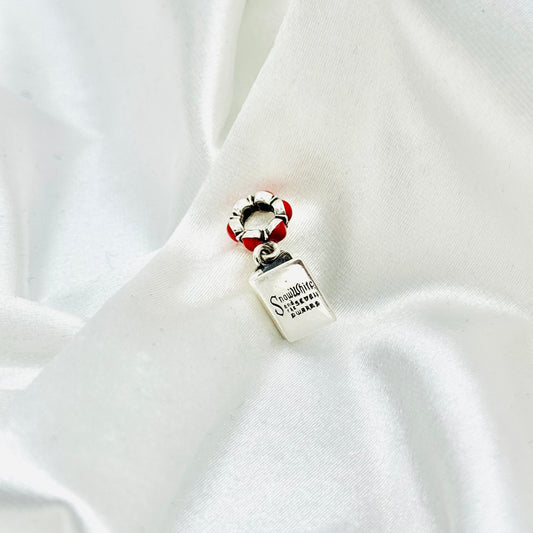 Disney Snow white and the Seven Dwarfs book Pandora 925 Sterling Silver Charm PDC102