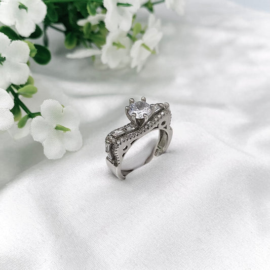 Women Silver Paris Ring WRI03