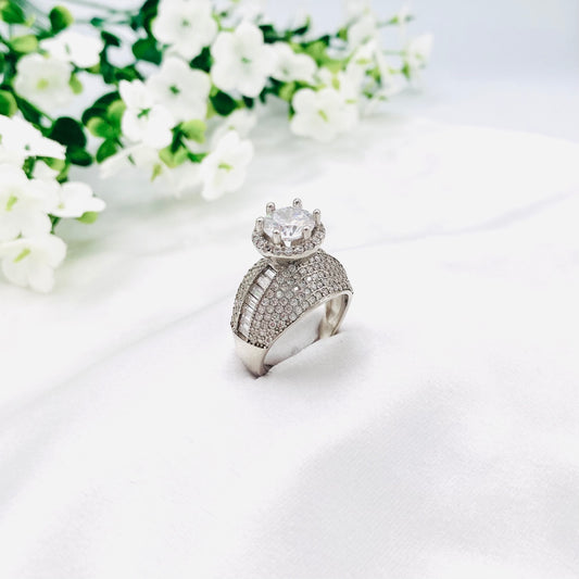 Women Silver Paris Ring WRI07