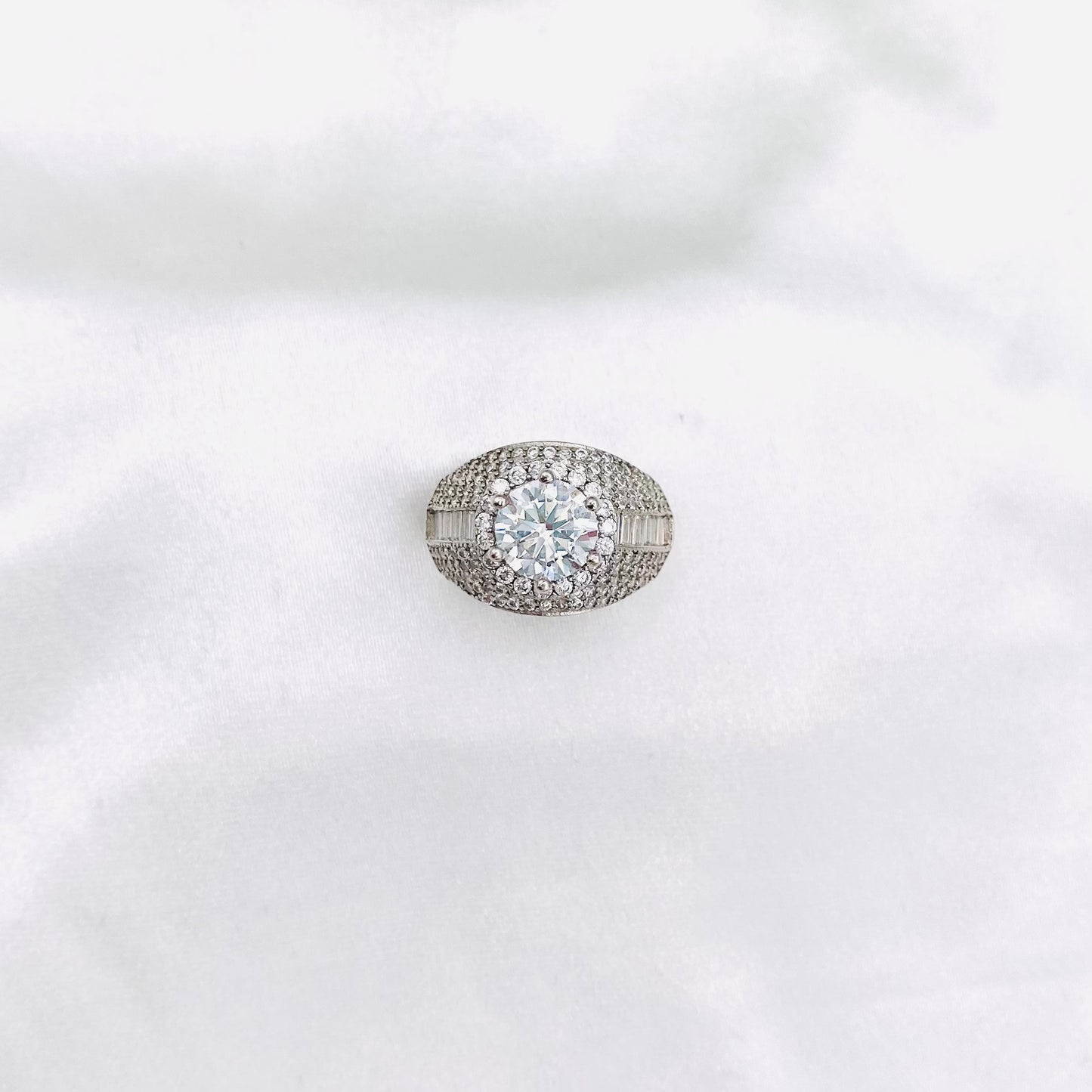 Women Silver Paris Ring WRI07