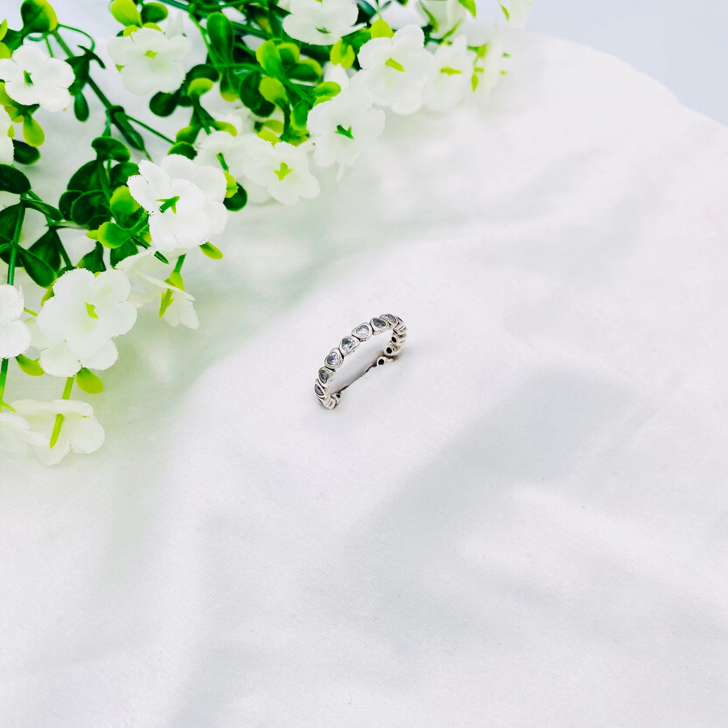 Women Silver Band WRI86