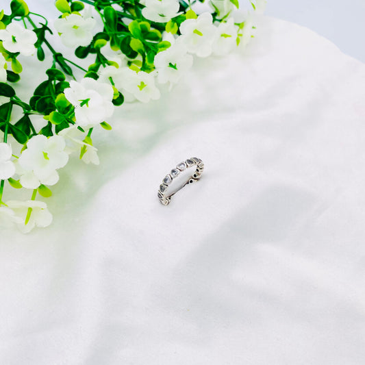 Women Silver Band WRI86
