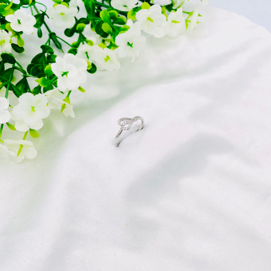 Women Silver Ring WRI89