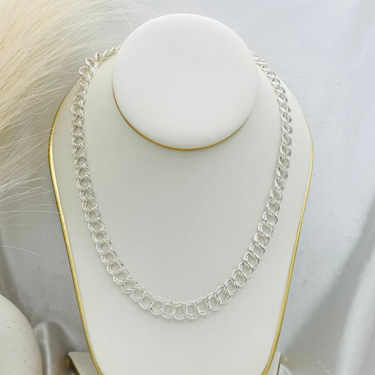 Artisan Link Necklace in 925 Sterling Silver MCH17