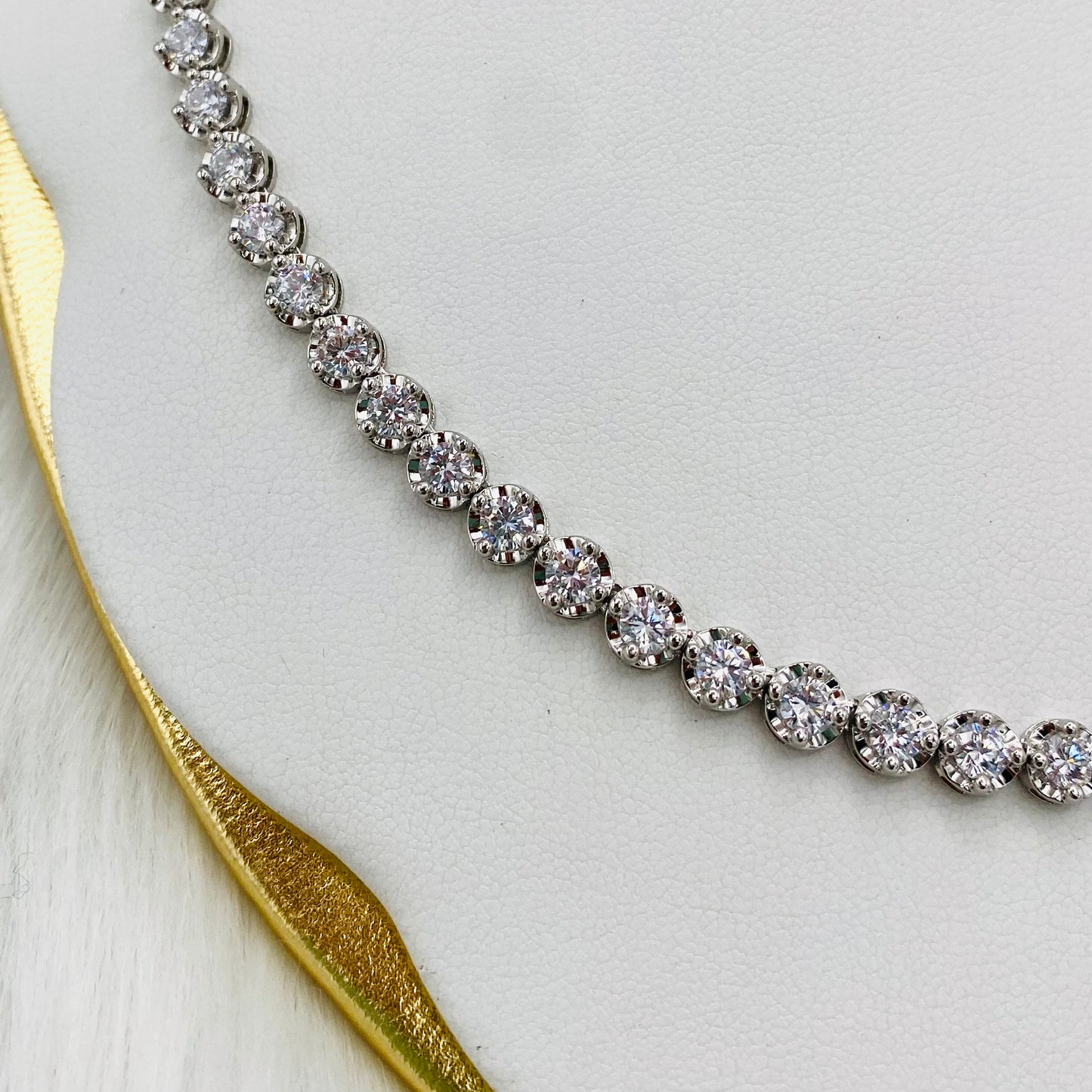 Round Tennis Necklace UTN03