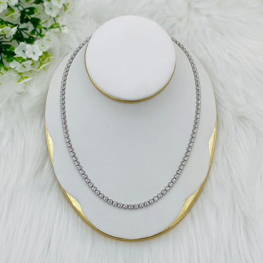 Round Tennis Necklace UTN01
