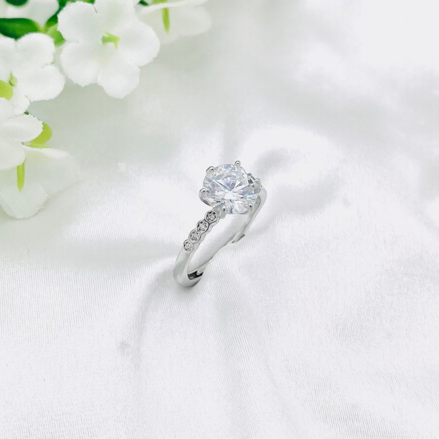 Women Solitaire Ring WRI162