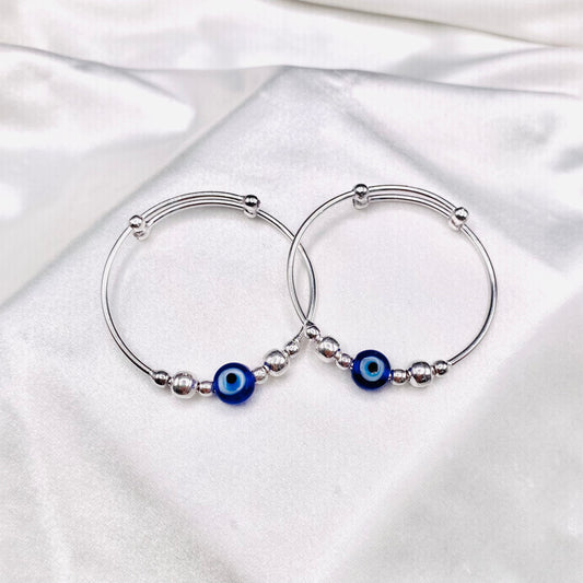 Baby Evileye silver925 Sterling Silver Adjustable Bracelet BKS91