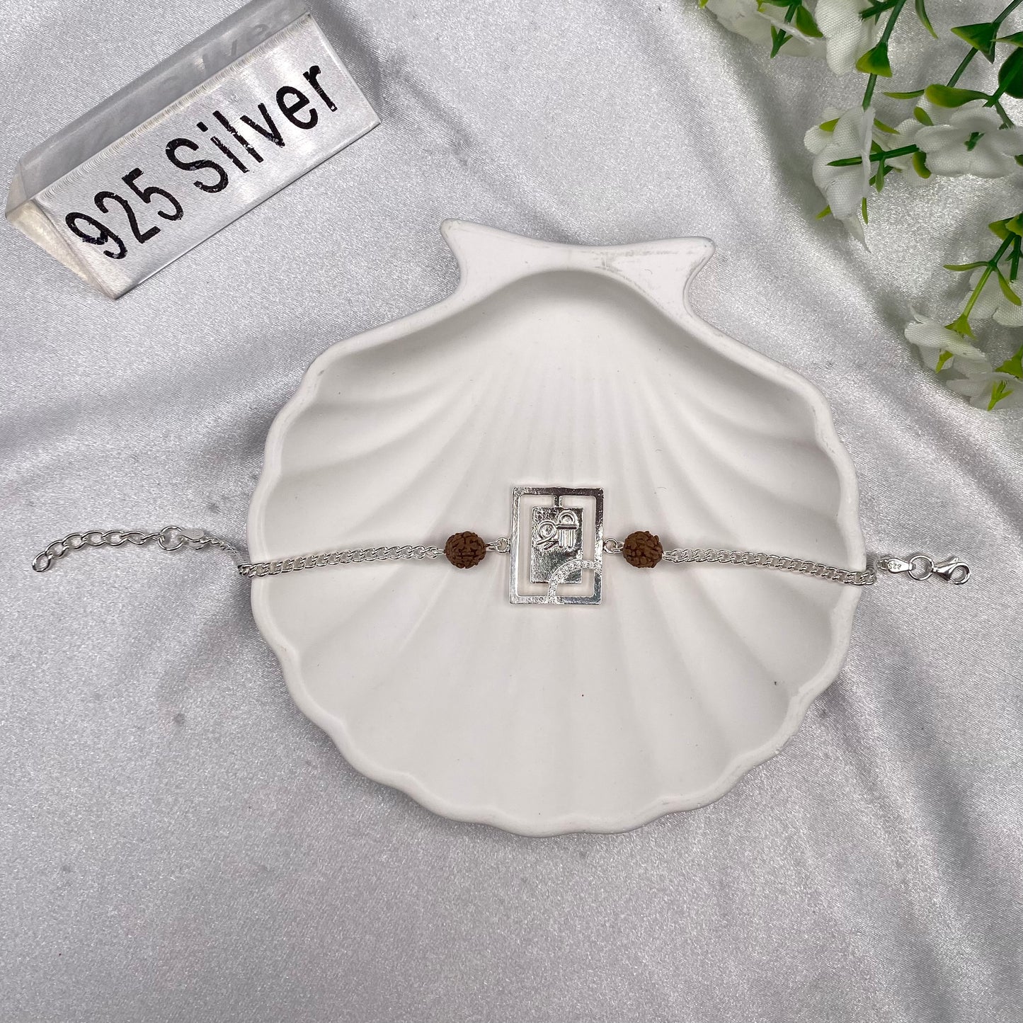 Shri 925 Silver Rakhi MRI38
