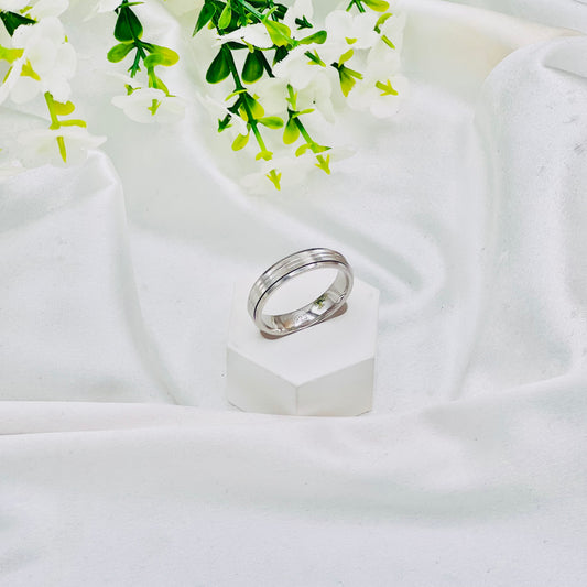 Unisex Spinner/Anxiety Relief Bands In Sterling Silver URS19